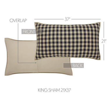 My Country King Sham 21x37 - The Fox Decor